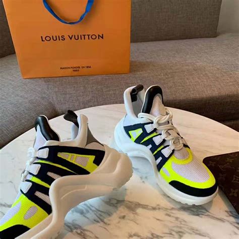 lv shoes archlight|louis vuitton canvas sneakers.